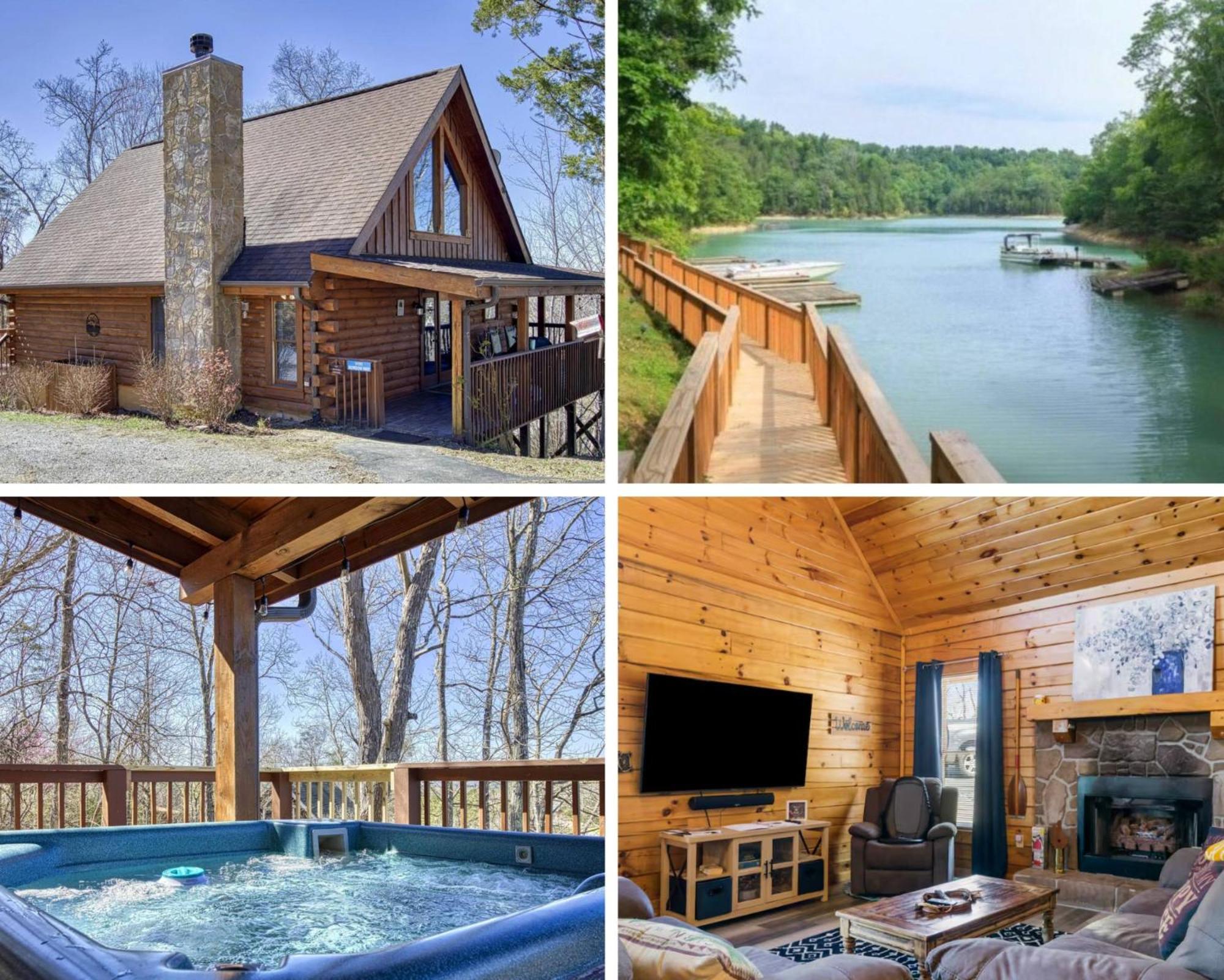 Serenity, A Rustic Log Cabin Retreat Sevierville Esterno foto